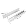 2pcs 17 Holes U Beam Aluminum Channels Robot Parts fit