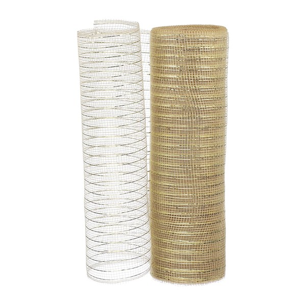 PATIKIL Decorative Mesh Ribbon, 10 Inch x 10 Yard Mesh