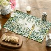 Artoid Mode Eucalyptus Butterfly Spring Placemats Set of 4, 12x18