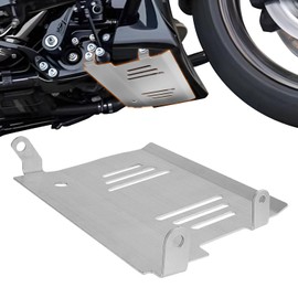 Skid Plate Road Glide,Lower Engine Chassis Protection Guard Compatible for 2024-UP Harley Touring,Road Glide, CVO Road Glide, Street Glide, CVO Street Glide (Silver)