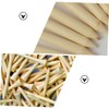 Kisangel Bamboo Golf Tees 100pcs Wooden Spikes Golf Accessories Easy