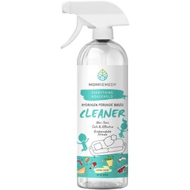 MomRemedy Everything Household Hydrogen Peroxide Based Cleaner and Stain Remover for Stains, Spots, Odors, Dirt, Grease and Grime. Nontoxic & Eco-Friendly