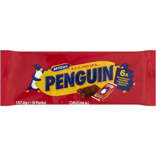 McVitie's Mcvities Penguin Original 6 Pack