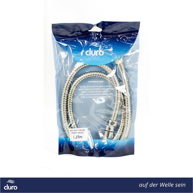 Duro Shower Hose, Shower Hose Made of Stainless Steel, Robust
