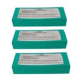 BREEPREE Hair Removal Waxing Strips-210 pcs - Color Green