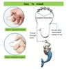 Sea Theme Shower Curtain Hooks - Decorative Shower Curtain Rings