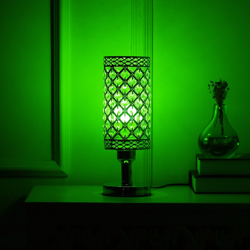 TD001 Modern Crystal Lamps Modern Glam Table Lamp for Bedroom