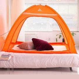 Warm Winter 3-4 Person Double-Door Heating Tent for Cold Weather, Windproof & Insulated (ETN 1000000176/Double-Door Type 3) For 4 People