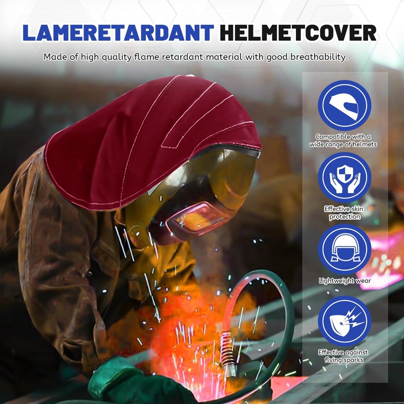 Welding Helmet Cover, Welding Helmet Accessories, Welding Hood Accessories for