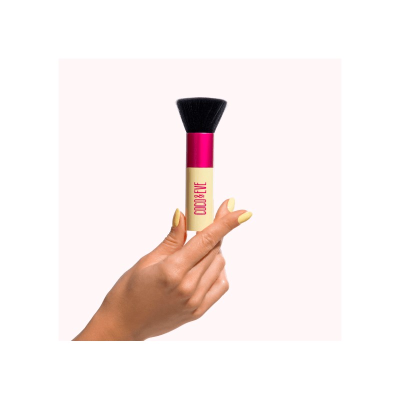 Coco & Eve Sunny Honey Deluxe Vegan Kabuki Brush