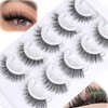 Natural Self Adhesive Lashes Short 8-14mm Self Adhesive Eyelashes No