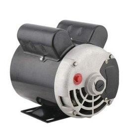 TITIDU Air Compressor 1 Phase 2HP 5/8" Shaft Electric Motor 115/230V 3450RPM 56 Frame 60Hz Thermally Protected Electric Motor