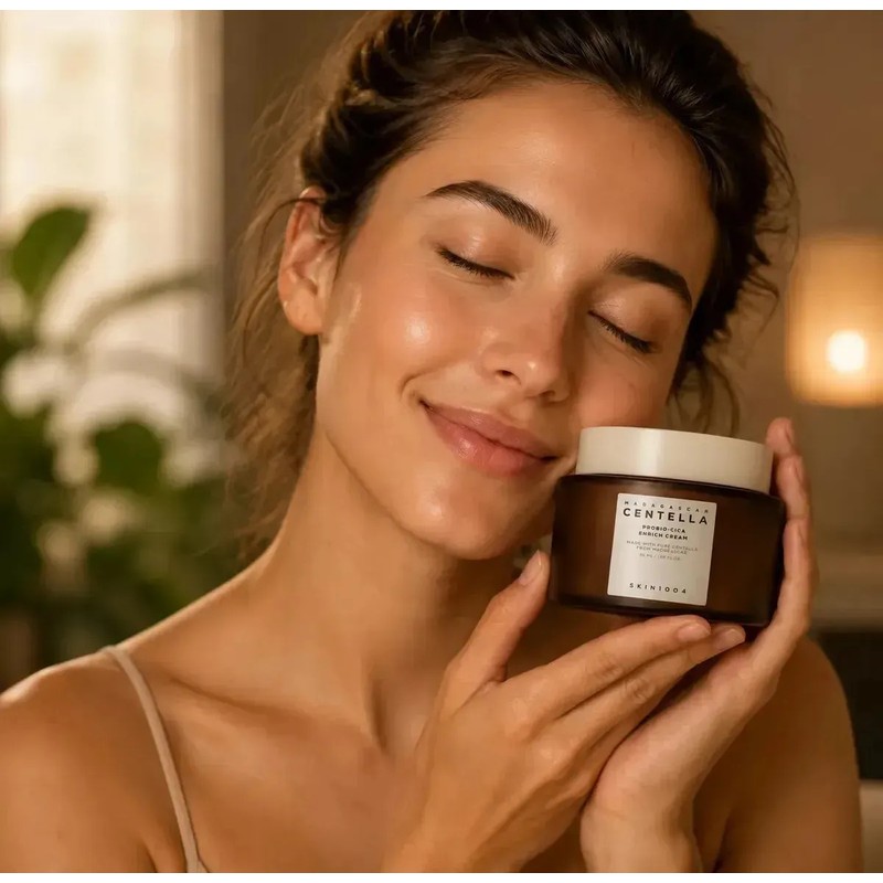 Skin1004 Madagascar Centella Probio-cica Enrich Crema - 50ml Madura Díanoche