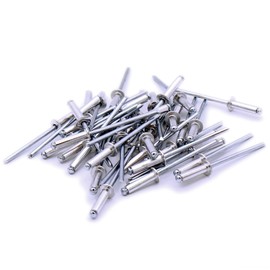 M3.2 (3.2mm x 6mm) Dome Blind Rivet - Aluminium (Pack of 40)