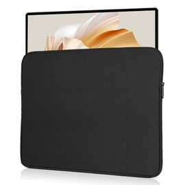 Ctemnpho 17.3inch Laptop Sleeve Case Storage Bag, Portable Computer Cover Bag with Pocket Zipper for 17.3inch Monitor, Laptop Notebook Computer Gaming Display Protective Travel Bag