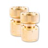 [2PCE] Garden Greens Brass Hose Connector, Durable and Leak-Proof Attachment