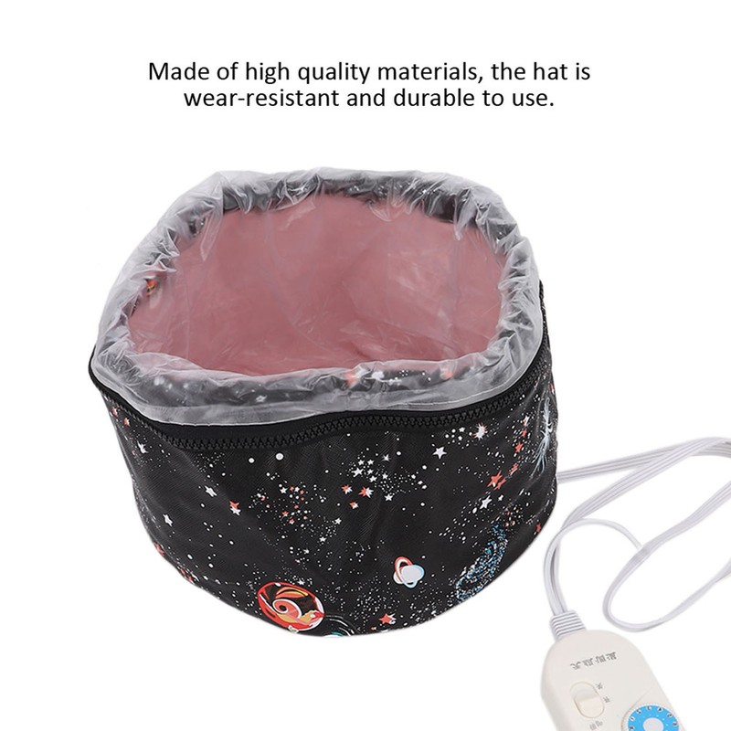 9 Levels Thermostat Electric Hat Adjustable Heating Haircare Hood Hat