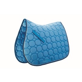 Roma Circle Quilt All Purpose Saddle PAD Royal/White/Green Full