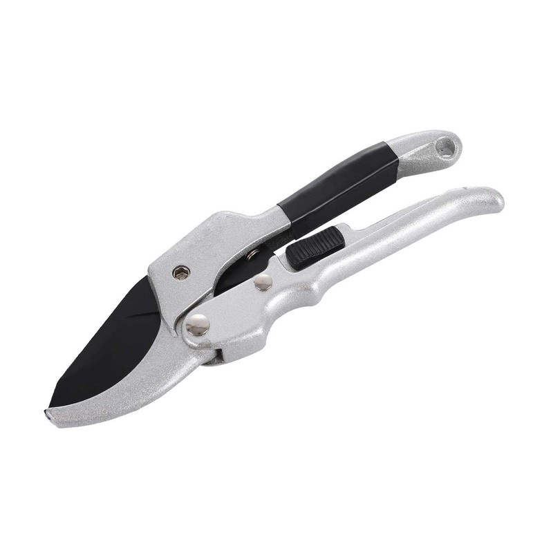 LINZI Secateurs, Professional Ratchet Anvil Pruning Shears 200mm with Extra