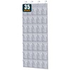 MISSLO 35 Clear Large Pockets Over The Door Shoe Organizer