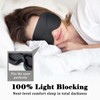 Eye Mask for Sleeping Light Blocking,Side Sleeper Women Men, 3D
