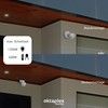 Oktaplex Mia Motion Sensor Outdoor 360 Degree Swivelling IP65 Surface-Mounted