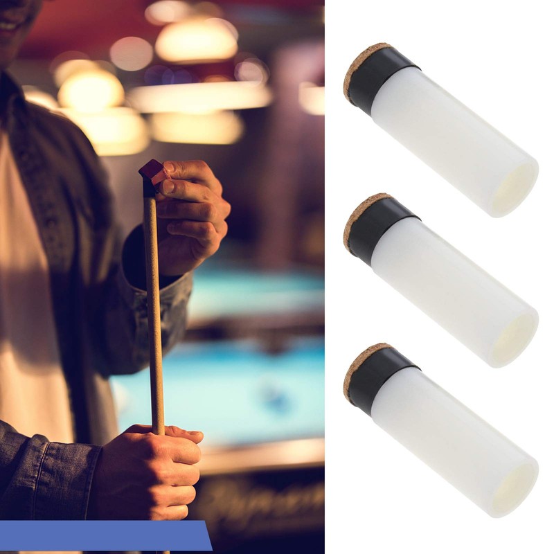 20 Kits of 11mm Hard Brown Screw-On Billiard Cue Tips