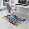 Interactive Kids Play Carpet 2.6x3.9 Feet, Slip-Resistant Area Rug with