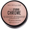 Maybelline New York Face Studio Chrome Jelly Highlighter, Bronze, 38