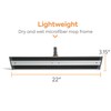 Coastwide Professional 22" Microfiber Wet Mop Frame, Aluminum