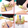 4 Pcs Zucchini Squash Cucumber Corer Vegetable Corers Drill Stainless