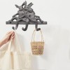 WINTENT Cast Iron Rabbit Wall Hook Rack (Rabbit-4)