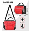 Kids Lunch Box Boys Spider Lunch Bag School Insulated Lunchbox