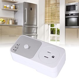 Protector de Voltaje para Refrigerador 120V, Protector de Sobretensión y Baja Tensión con Retardo de Tiempo, Enchufe de Pared para Electrodomésticos, 1875W 15A, Kit de Protección para Cocina