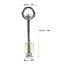 Gatuida 2pcs Heavy-Duty Trailer Hitch Lock Pin Stainless Steel Towing Accessories with Anti- for Secure Traction Versatile Use for All Road Conditions and Vehicle Types