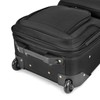 U.S. Traveler Rio Rugged Fabric Expandable Carry-on Luggage Set, Black,