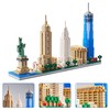 KLMEi City Architecture Skylines Collection Building Sets for Adults New