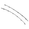 1 Pair Front Bumper Grille Chrome Trim 5E0853768 Left Right