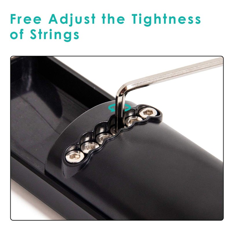 Pocket Acoustic Guitar Practice Tool 6 String Fingerboard 6 Fret