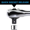 Zero Degree 38152 Ultra-Precise Gearless Ratchet – Nickel Plated High-Carbon