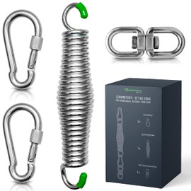 ersatzteilshop basics Swing Spring for Hanging Chair Punch Bag Spring Suspension Set Ceiling Hook Mounting Ceiling Mount