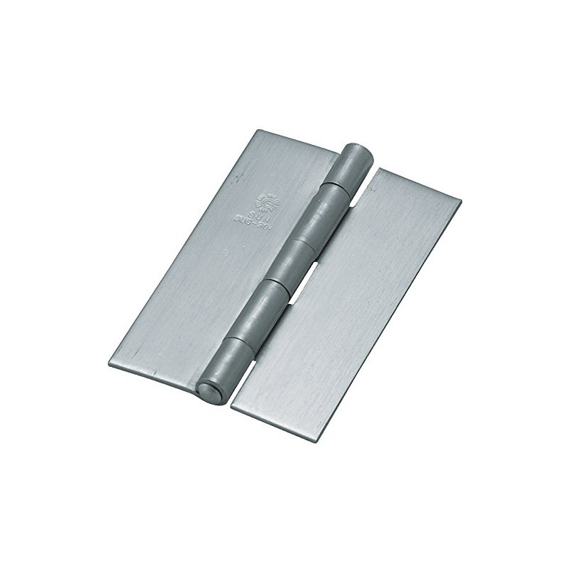 TRUSCO(トラスコ) ステンレス製厚口溶接蝶番 全長102mm (2個入) ST-888W-102HL