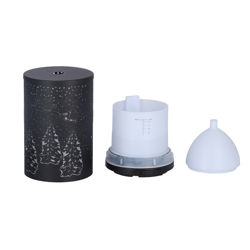 100ml Automatic Aroma Diffuser Christmas Tree Pattern Essential Oil Column