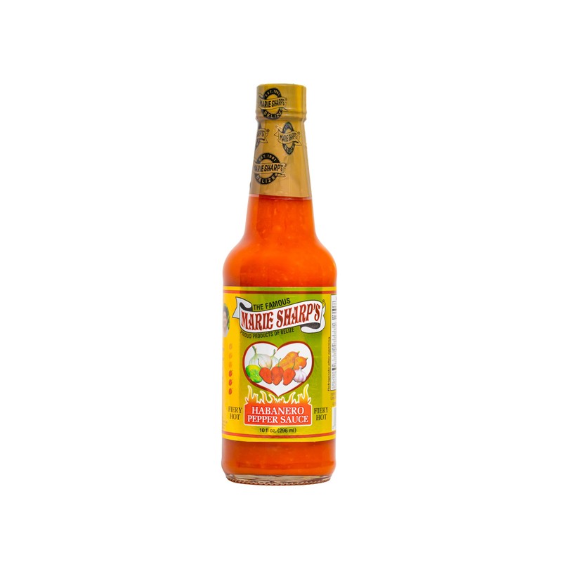 Marie Sharp’s Fiery Hot Habanero Pepper Sauce, 10 oz –