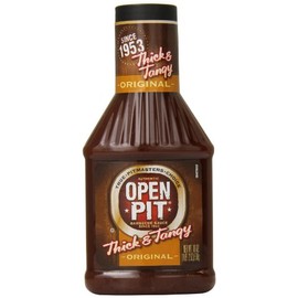 Open Pit Thick & Tangy Original Barbecue Sauce, 18 oz. (Pack of 12)