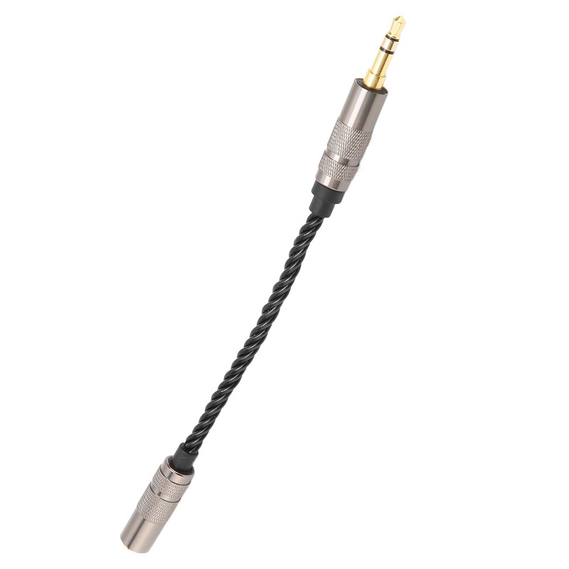 3.5 Male to 2.5 Female Adapter Portable Silver Plated Copper