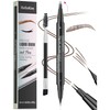 Curved Eyebrow Pen, 3D Waterproof Eyebrow Pencil Contouring Pen, Brow