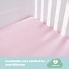 Silentnight Safe Nights Cot Size Fitted Sheets Set 100% Jersey
