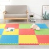 9 Tiles Interlocking Foam Mats 0.4inch Thickness Foam Floor Mats
