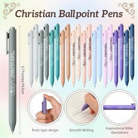 Sayglossy 25 Sets Easter Christian Bookmark and Pens He Came Died Arose Ascended Bible Verse Resurrection Religious Pens for Jesus Story Easter Basket Stuffers Sunday Church Gift Bulk